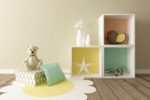 playroom interior, nursery